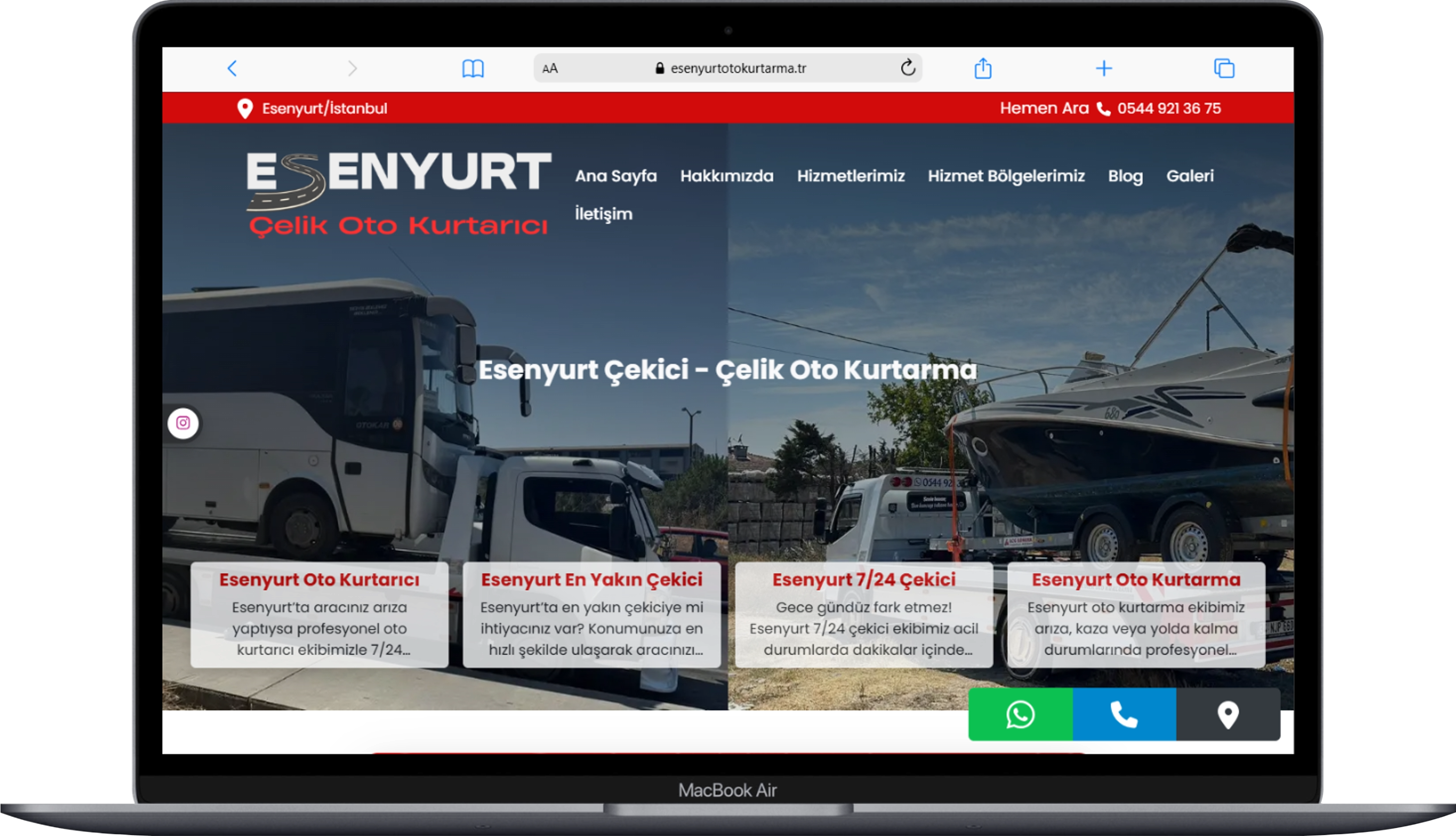 ESENYURT ÇELİK OTO KURTARICI