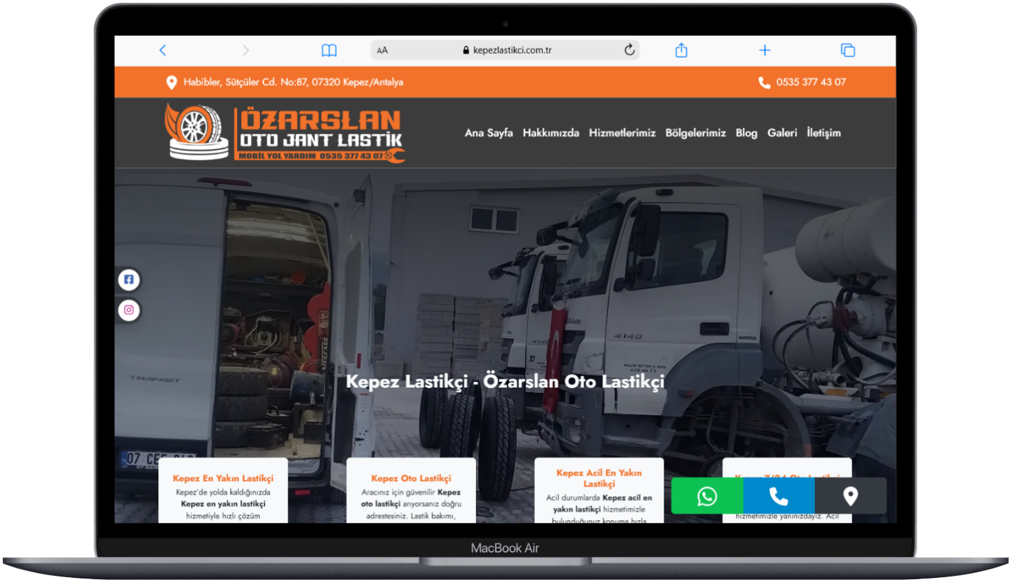 ÖZARSLAN OTO JANT LASTİK