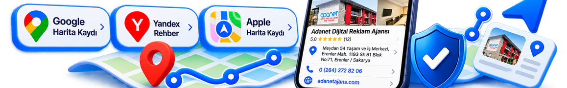 Haritalara Kayıt