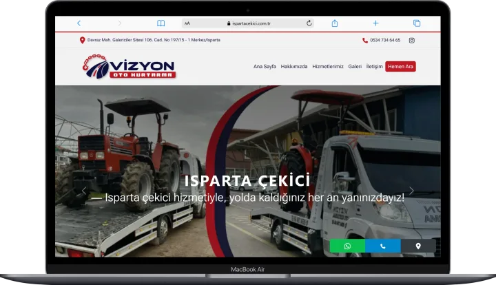 VİZYON OTO KURTARMA