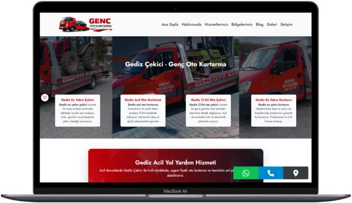GENÇ OTO KURTARMA