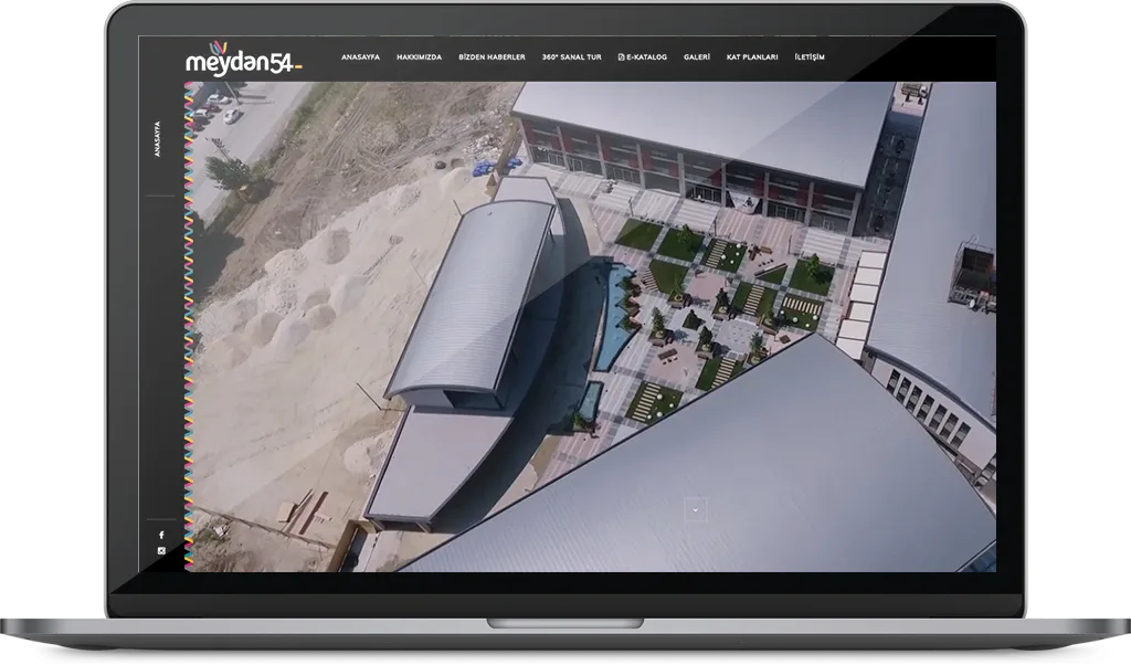 MEYDAN 54 web sitesi tasarımı