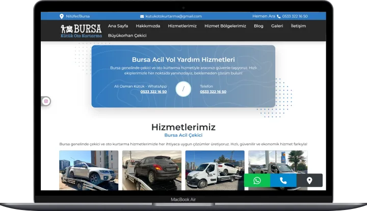 BURSA KÜTÜK OTO KURTARMA
