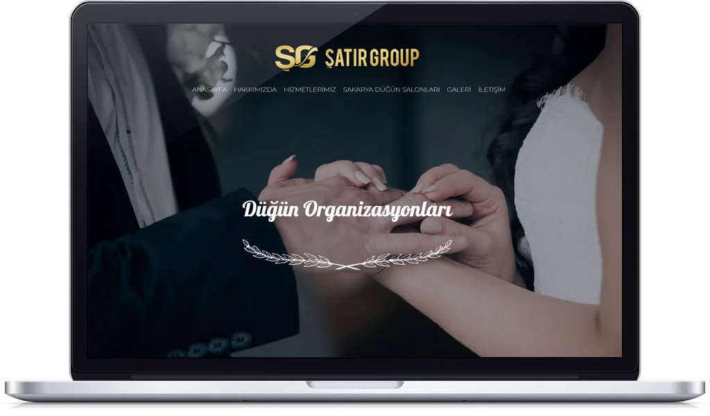 ŞATIR GROUP web sitesi tasarımı