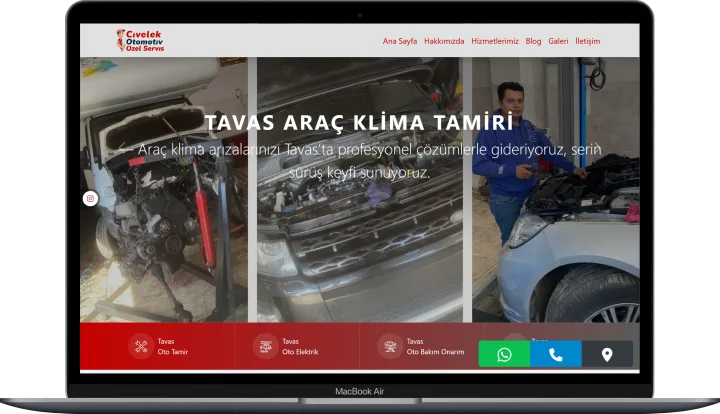 CİVELEK OTOMOTİV ÖZEL SERVİS
