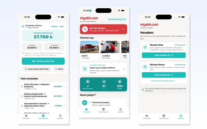ENYAKIN.COM Mobil Uygulama